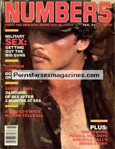 Numbers Gay Magazine February 1981, Volume 36 - Steve York